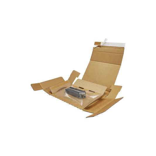 Quicksnap retention packaging, pack of 5, internal dimensions 310 x 180 x 35 mm.