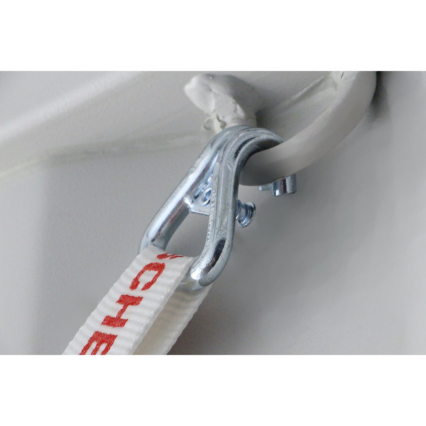 Container lashing system, 4000 daN, 1 vertical strap, 3 horizontal straps, pack of 2.
