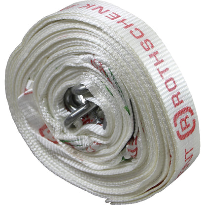 Container lashing system, 4000 daN, 1 vertical strap, 4 horizontal straps, pack of 2.