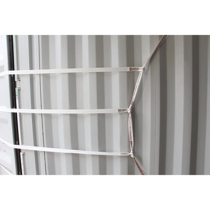 Container lashing system, 4000 daN, 1 vertical strap, 4 horizontal straps, pack of 2.
