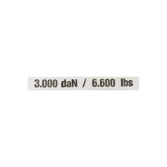 Lashing strap, white, LxW 250 m x 50 mm, 3000 daN.
