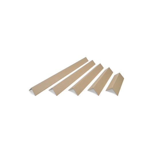 Extra strong edge protector, made of solid cardboard, min. 7 mm, side dimensions 100 x 100 mm, length 800 mm, pack of 22.
