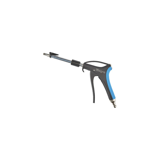 Air gun, for padding sacks made of kraft paper, filling with compressed air.