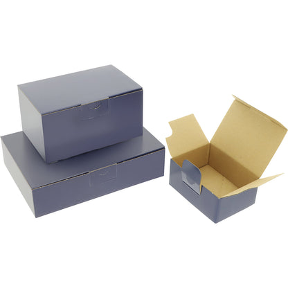 Quick box, blue, pack of 20, internal dimensions 220 x 155 x 50 mm.
