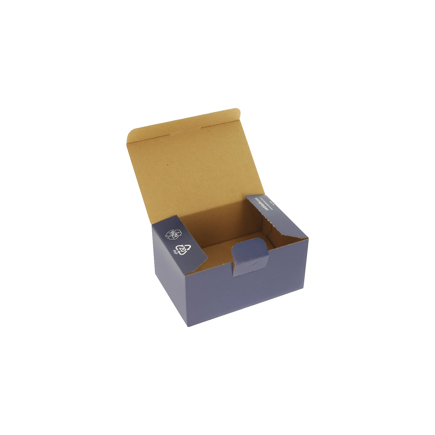 Quick box, blue, pack of 20, internal dimensions 220 x 155 x 50 mm.