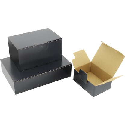 Quick box, black, pack of 20, internal dimensions 220 x 155 x 50 mm.