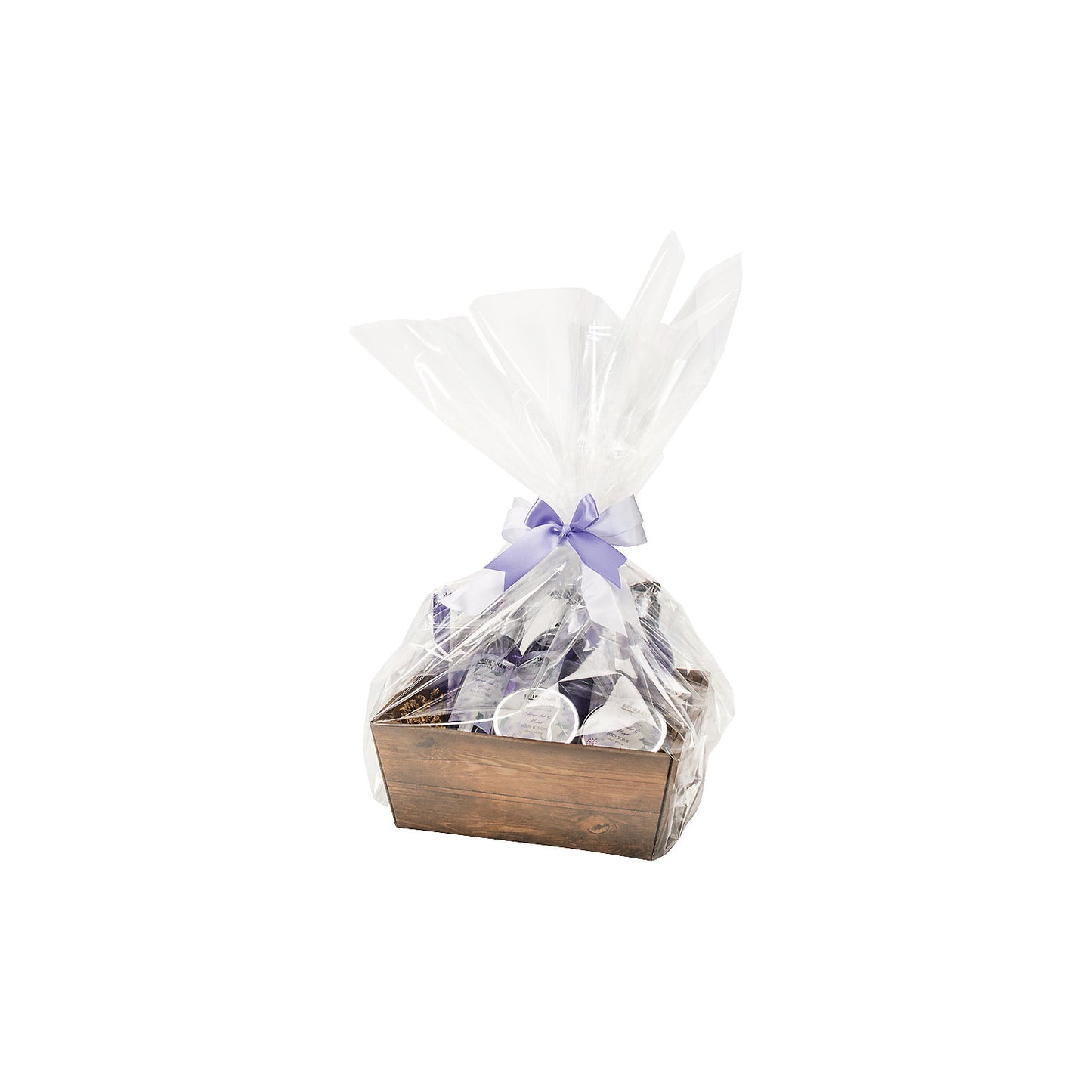 Gift wrap, transparent, LxW 100 m x 750 mm.