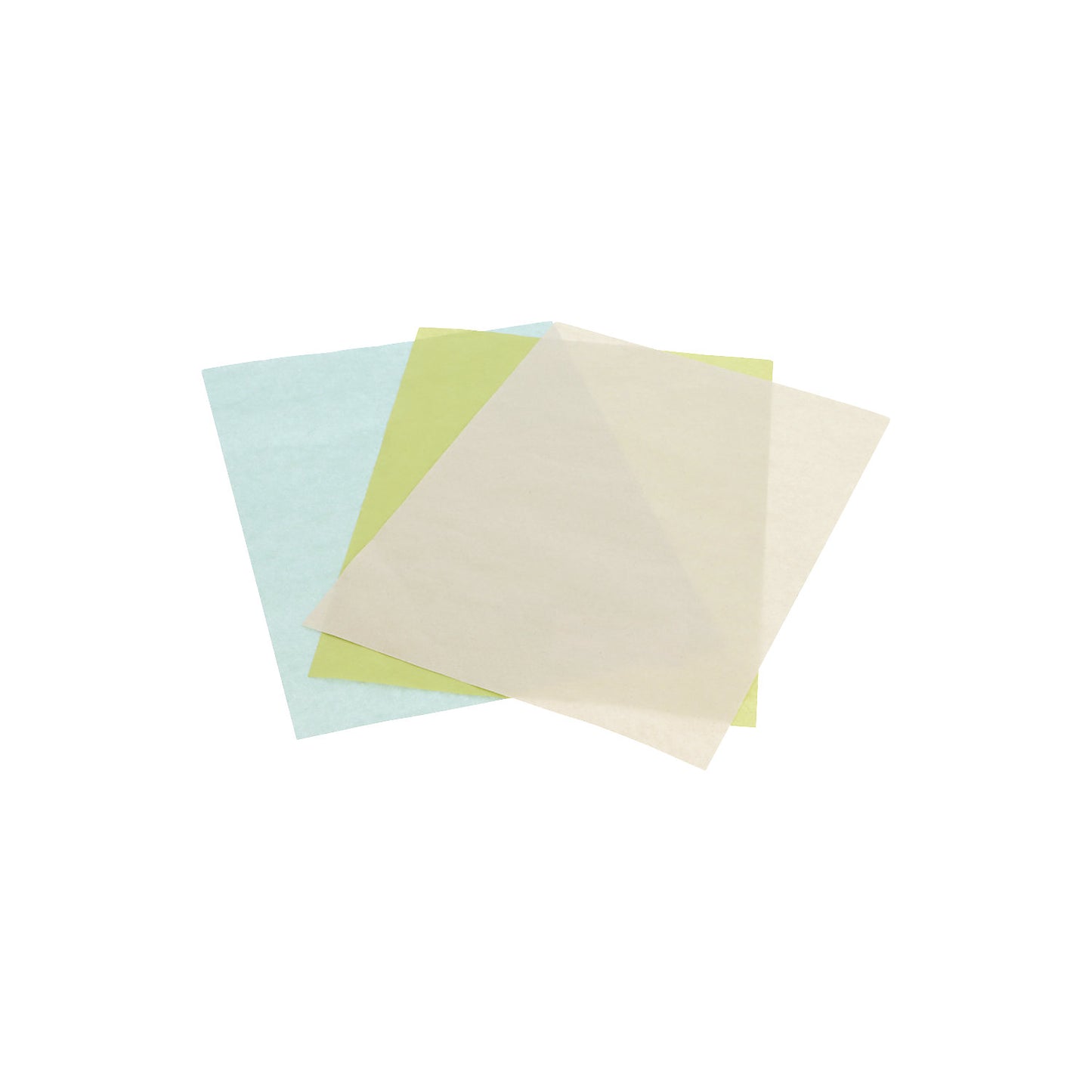 Tissue paper, on a roll, blue.