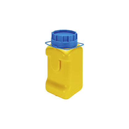 Used blade disposal container, LxW 107 x 105 mm, yellow.