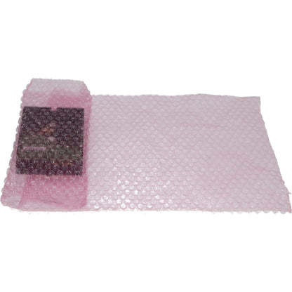 Dissipative, antistatic ESD bubble wrap film, 2 layer, 65 µm, 1200 mm wide.
