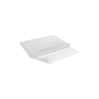 Bubble wrap film, fleece lined, 2 layer, 80 µm, roll width 500 mm, length 50 m.
