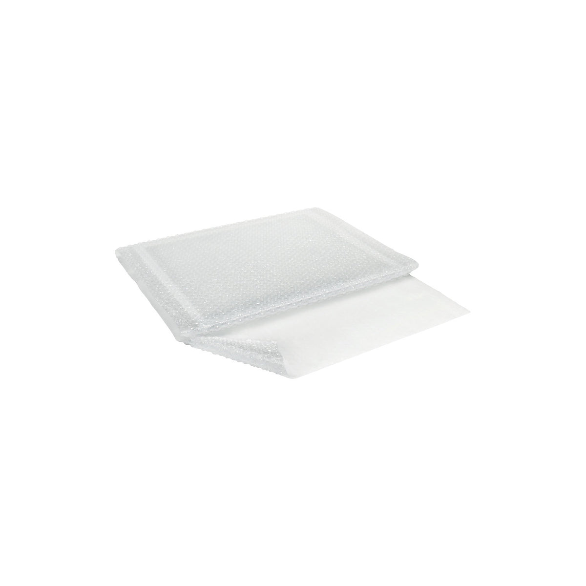 Bubble wrap film, fleece lined, 2 layer, 80 µm, roll width 1200 mm, length 50 m.