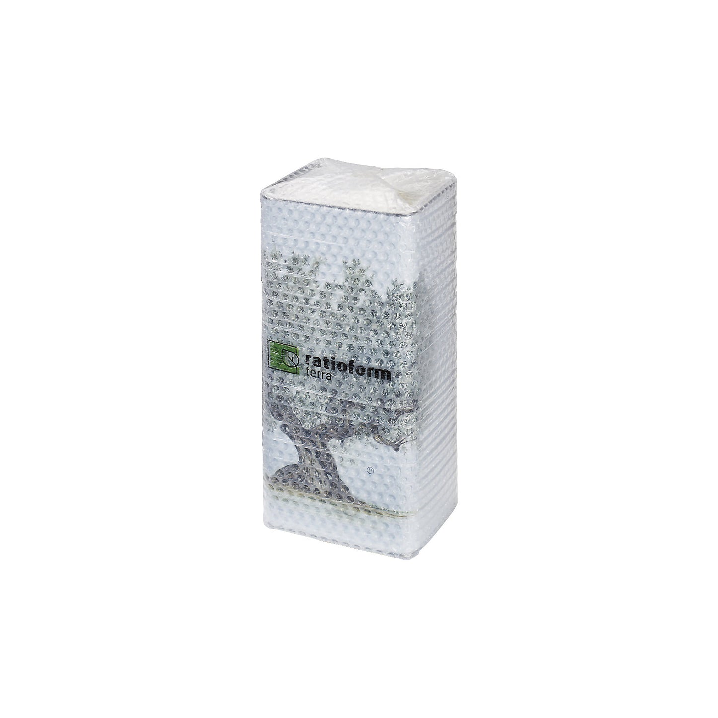 Bubble wrap film made from sugar cane, 3 layer, 80 µm, roll width 500 mm, length 100 m.
