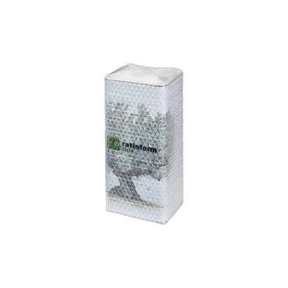 Bubble wrap film made from sugar cane, 3 layer, 80 µm, roll width 500 mm, length 100 m.