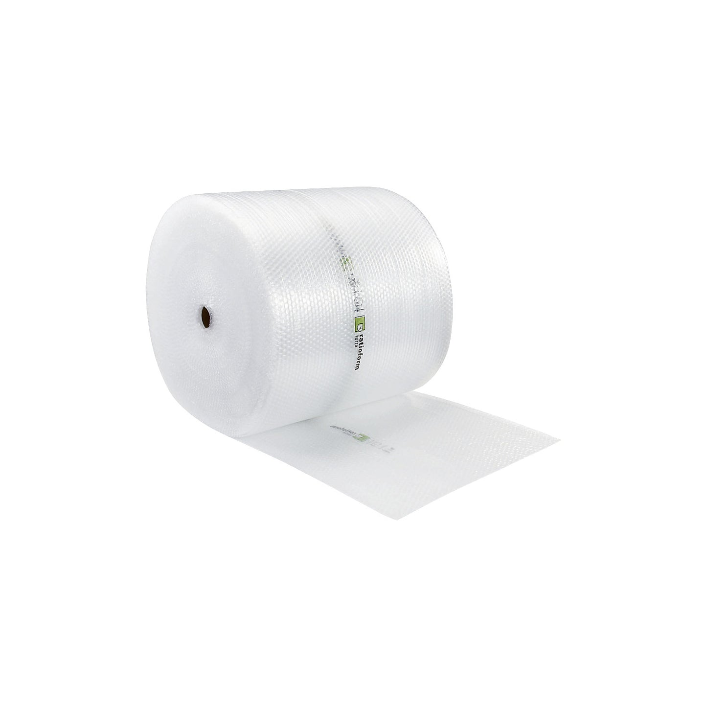 Bubble wrap film made from sugar cane, 2 layer, 60 µm, roll width 500 mm, length 100 m.