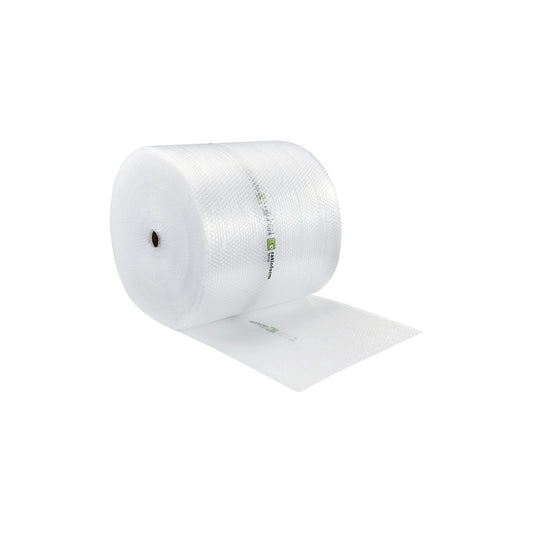 Bubble wrap film made from sugar cane, 2 layer, 60 µm, roll width 500 mm, length 100 m.