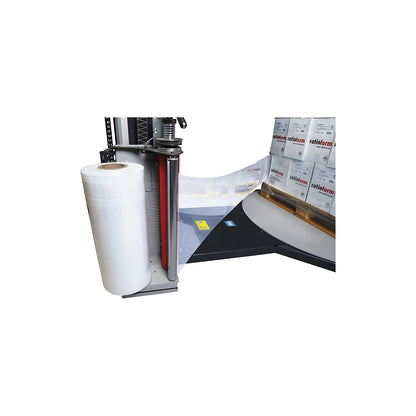 Machine stretch film, width 500 mm, L 1725 m, material thickness 20 µm, transparent.