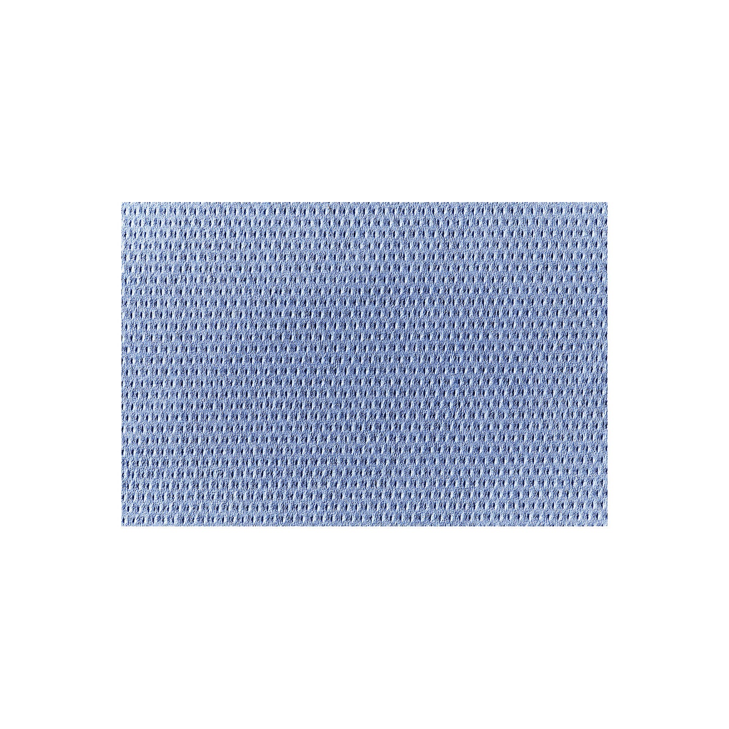 Cleaning and wiping paper roll, cellulose, 3-ply, blue, pack of 1 roll, 1000 sheets/roll.