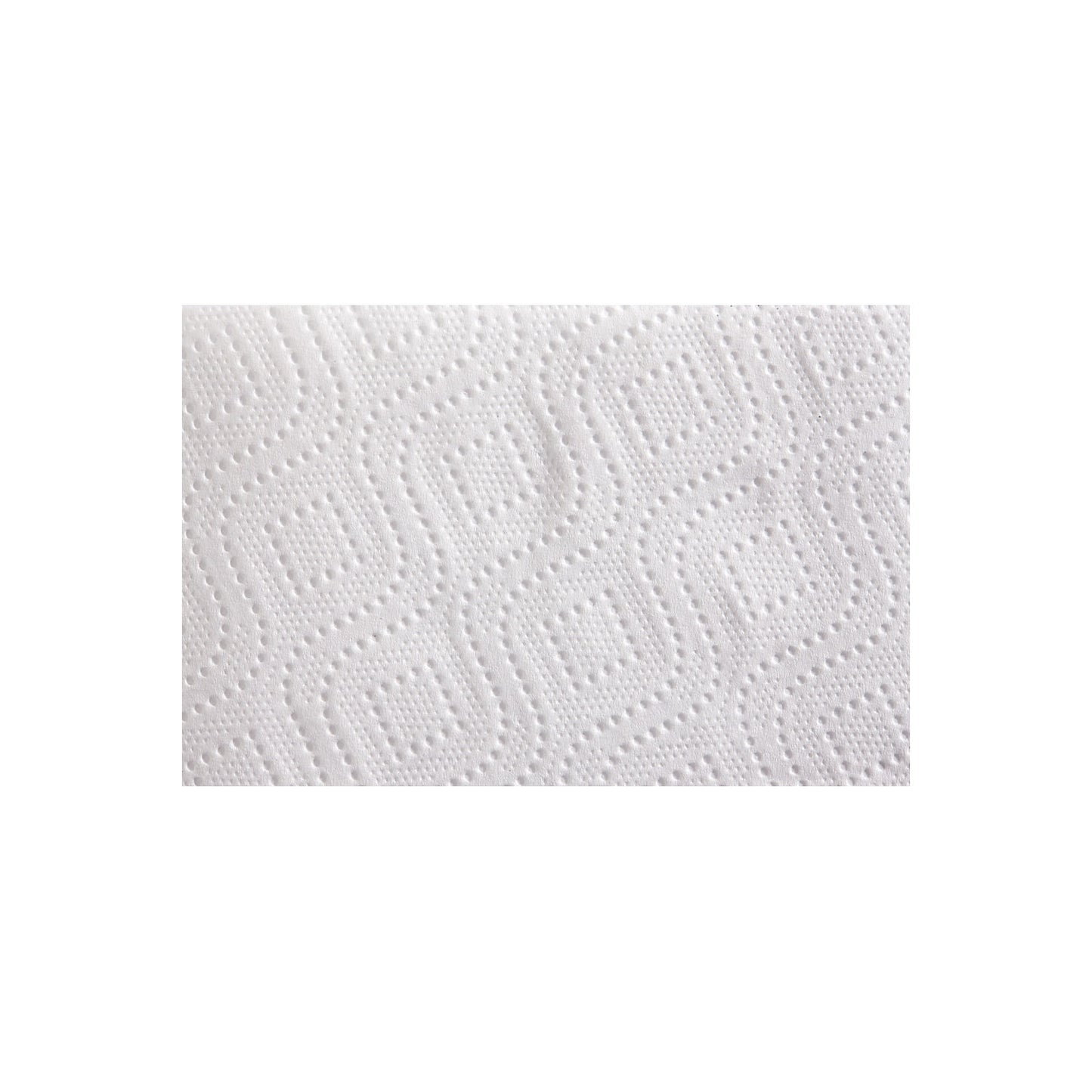 Toilet paper, 3-ply, pack of 8, white.