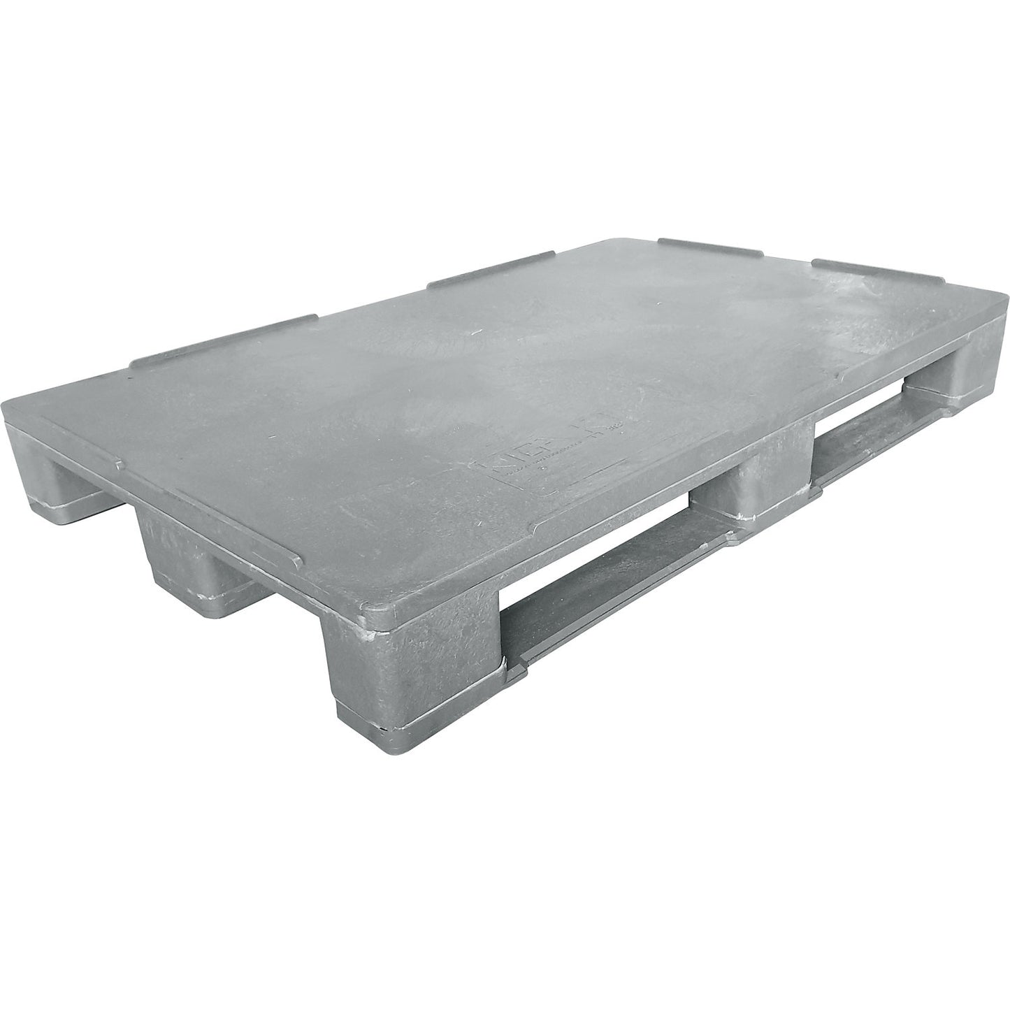 Multi-purpose plastic pallet, with steel insert, LxWxH 1200 x 800 x 150 mm, 1+ items.