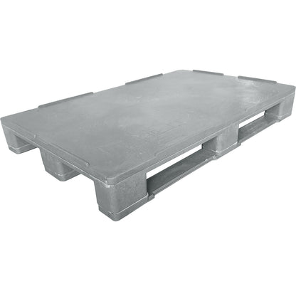 Multi-purpose plastic pallet, with steel insert, LxWxH 1200 x 800 x 150 mm, 1+ items.