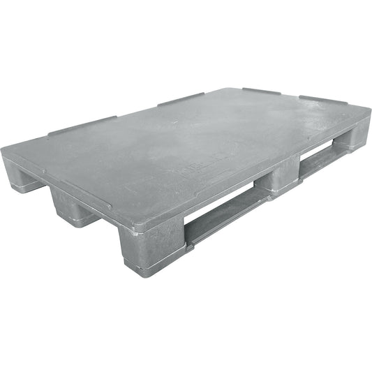 Multi-purpose plastic pallet, with steel insert, LxWxH 1200 x 800 x 150 mm, 1+ items.