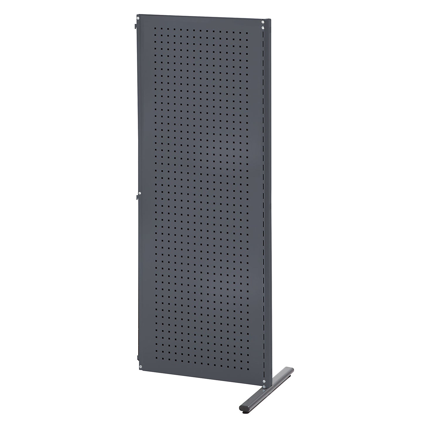 Industrial partition wall system, extension module, width 760 mm, charcoal.