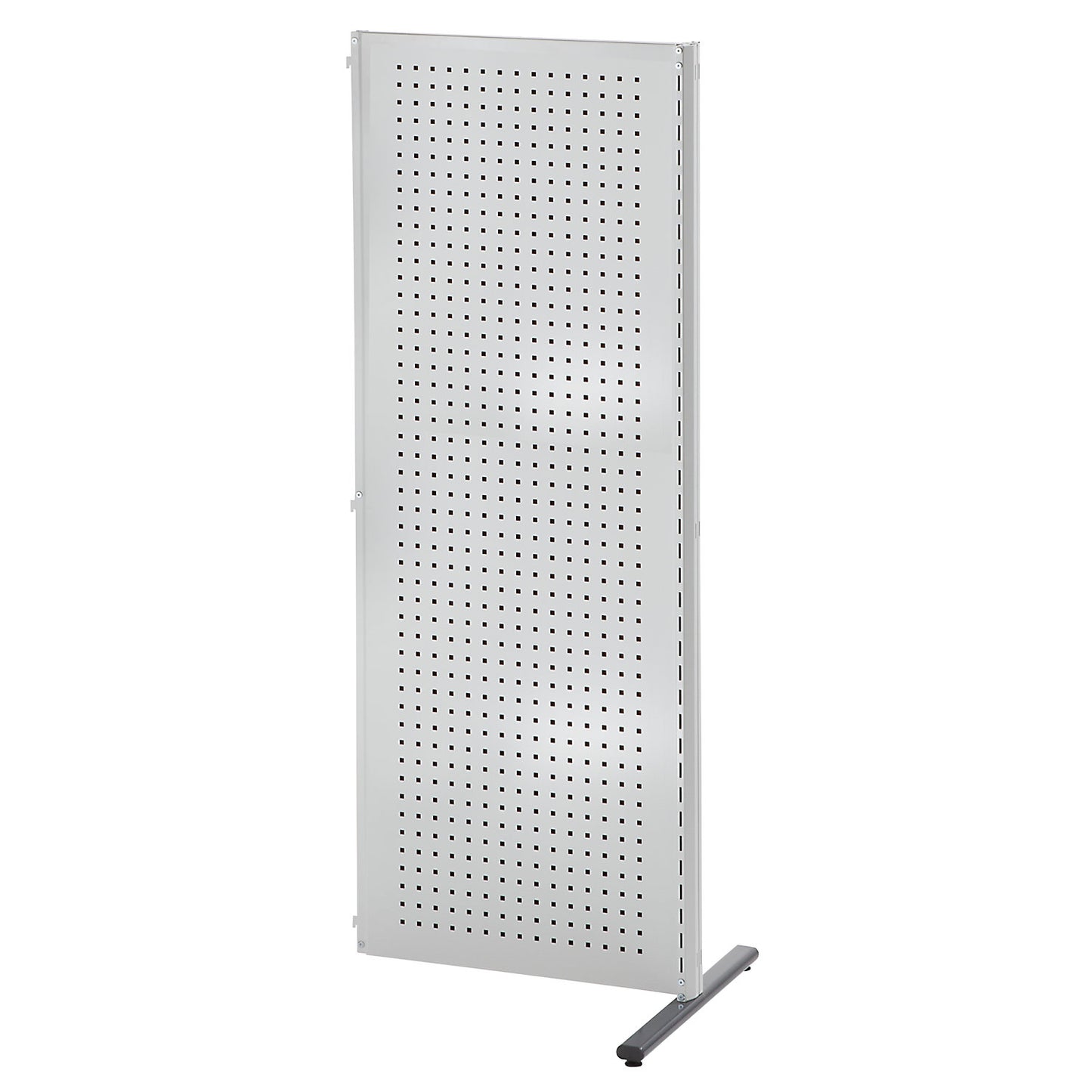 Industrial partition wall system, extension module, width 760 mm, light grey.