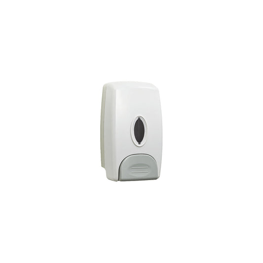 Soap dispenser, HxWxD 225 x 130 x 80 mm, white, 1000 ml.