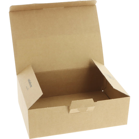 Quick box, brown, internal dimensions 355 x 275 x 80 mm, pack of 20.
