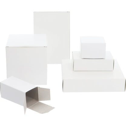 Folding box made of solid cardboard, 400 g/m², internal dimensions 60 x 40 x 55 mm, pack of 100.