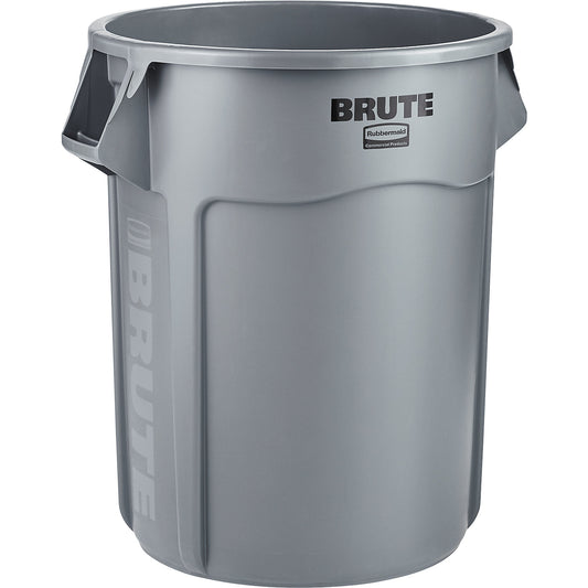 BRUTE® universal container, round, capacity 208 l, grey.