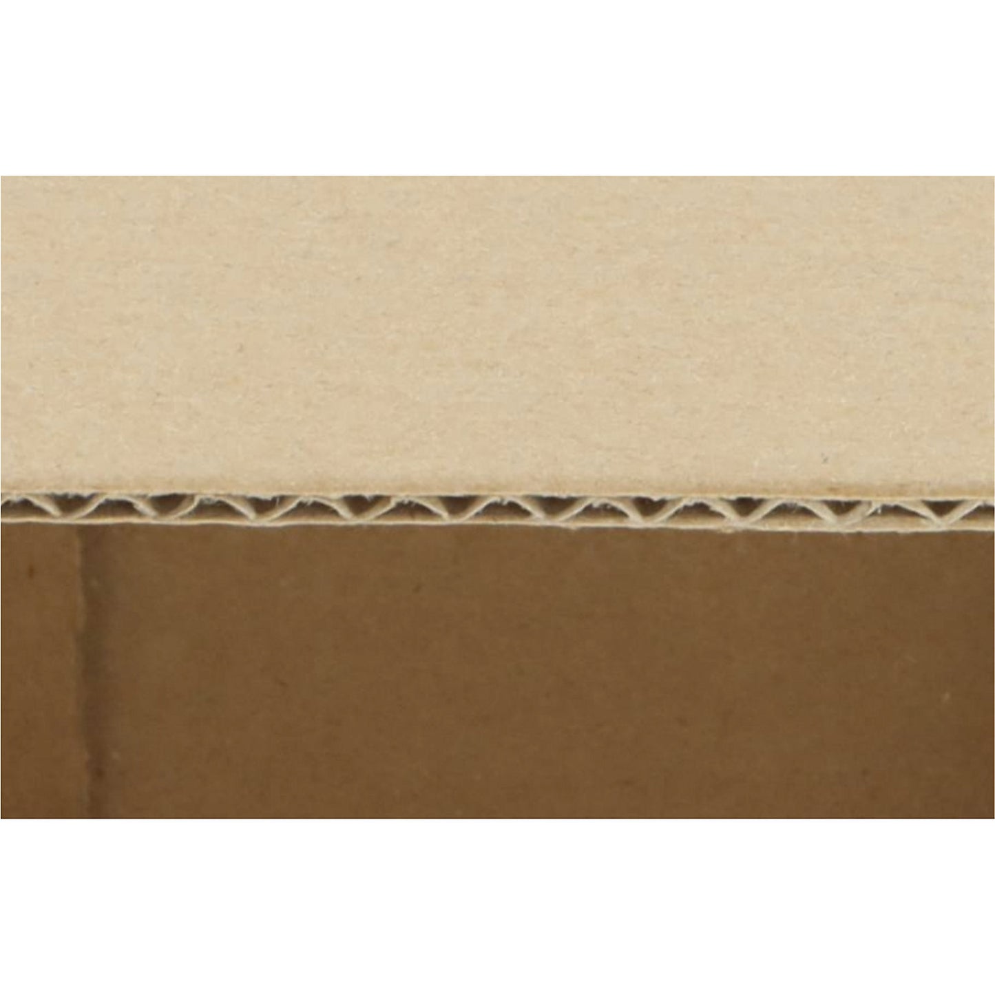 Folding corrugated cardboard box, length 500 - 599 mm, LxWxH 500 x 400 x 400 mm, single fluted, pack of 10.
