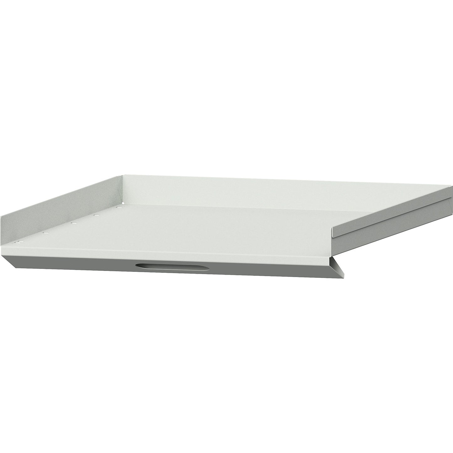 Pull-out shelf, WxD 450 x 540 mm, light grey.