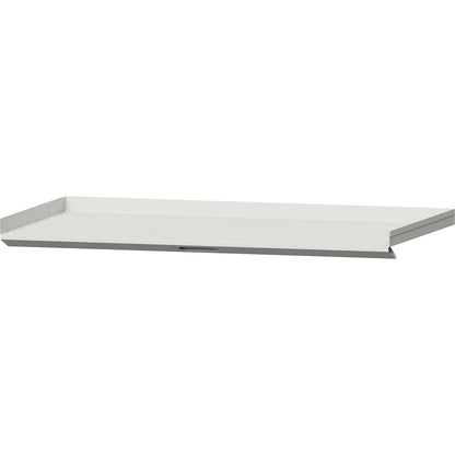 Pull-out shelf, WxD 980 x 540 mm, light grey.