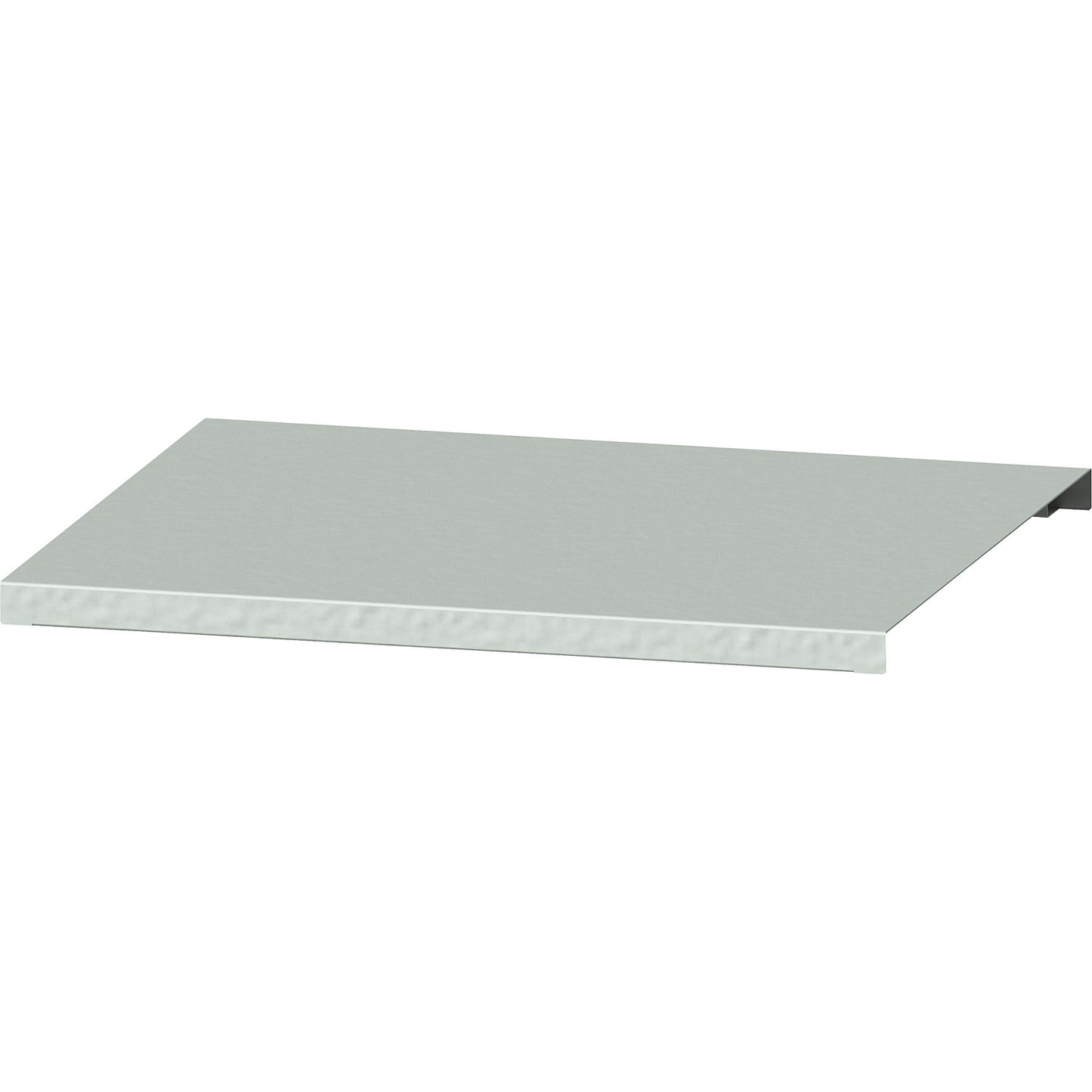 Shelf for JUMBO heavy duty cupboard, with centre partition, zinc plated.