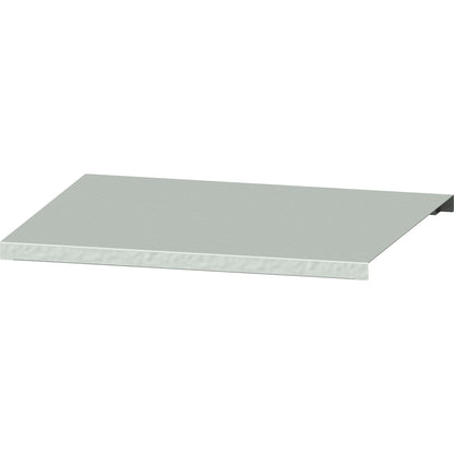 Shelf for JUMBO heavy duty cupboard, with centre partition, zinc plated.