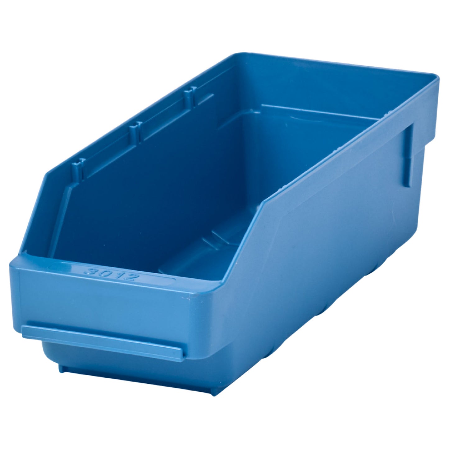 Shelf bin made of highly impact resistant polypropylene, blue, LxWxH 300 x 118 x 95 mm, pack of 30.