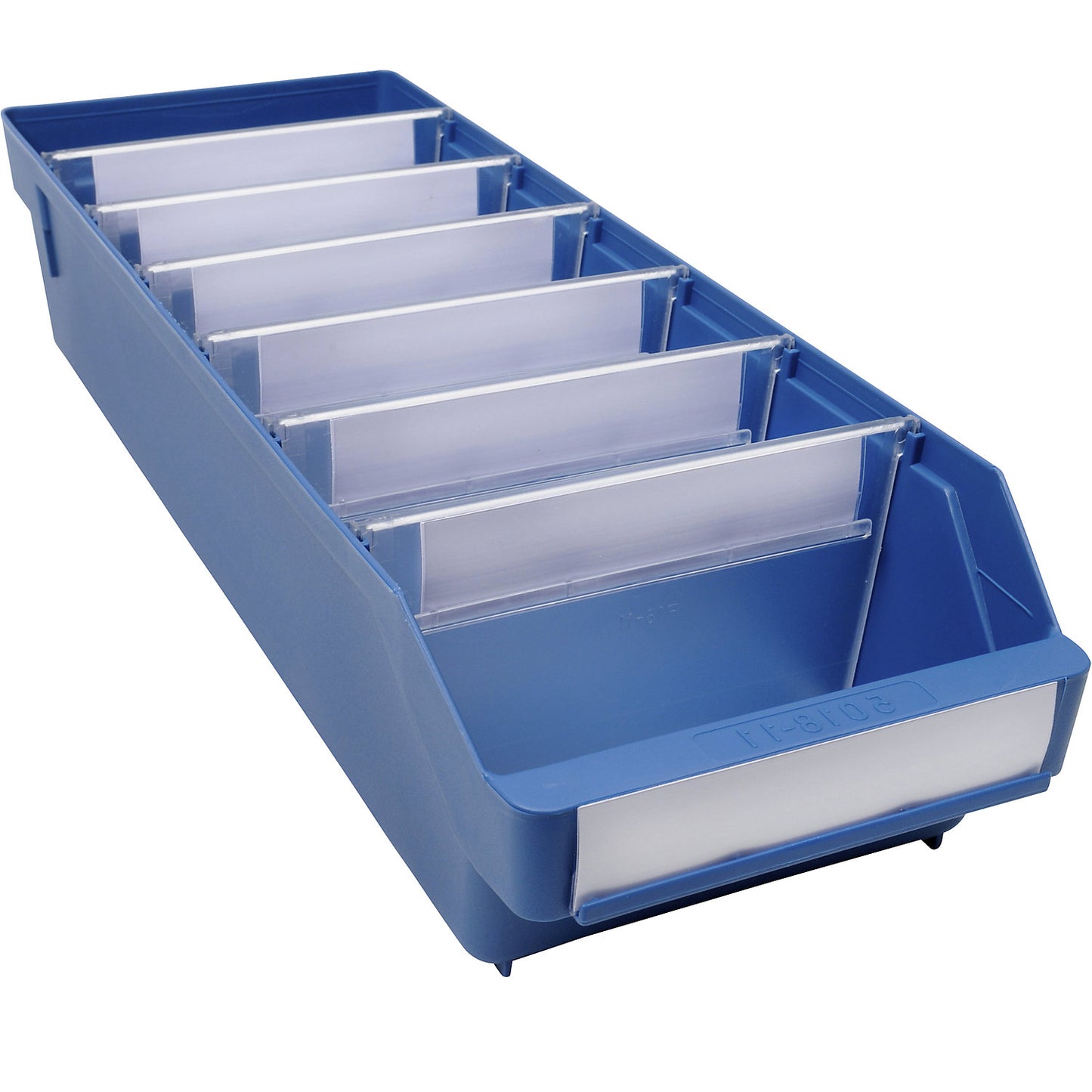 Shelf bin made of highly impact resistant polypropylene, blue, LxWxH 500 x 180 x 110 mm, pack of 20.