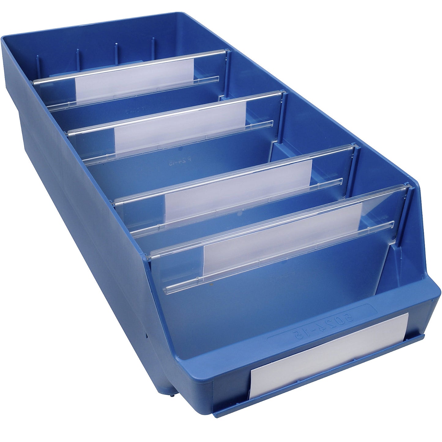Shelf bin made of highly impact resistant polypropylene, blue, LxWxH 500 x 240 x 150 mm, pack of 10.