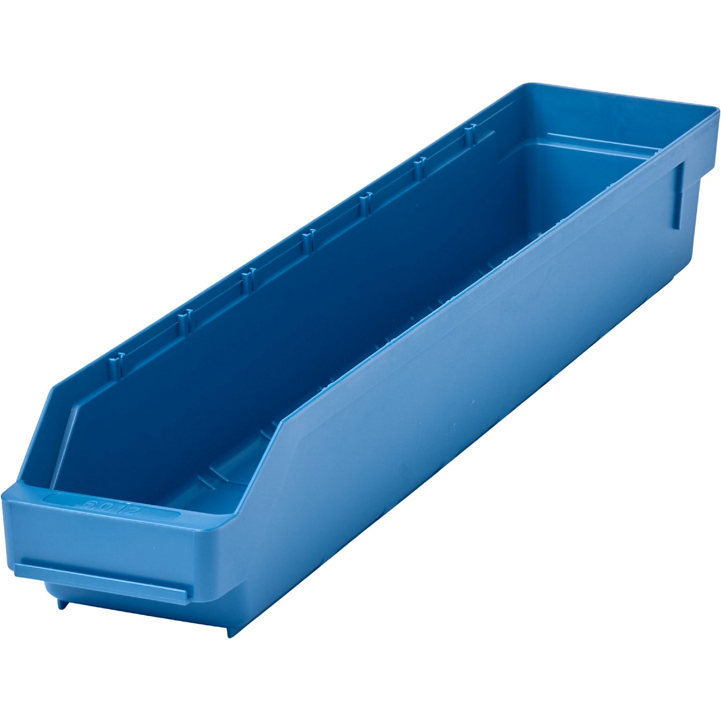 Shelf bin made of highly impact resistant polypropylene, blue, LxWxH 600 x 118 x 95 mm, pack of 30.