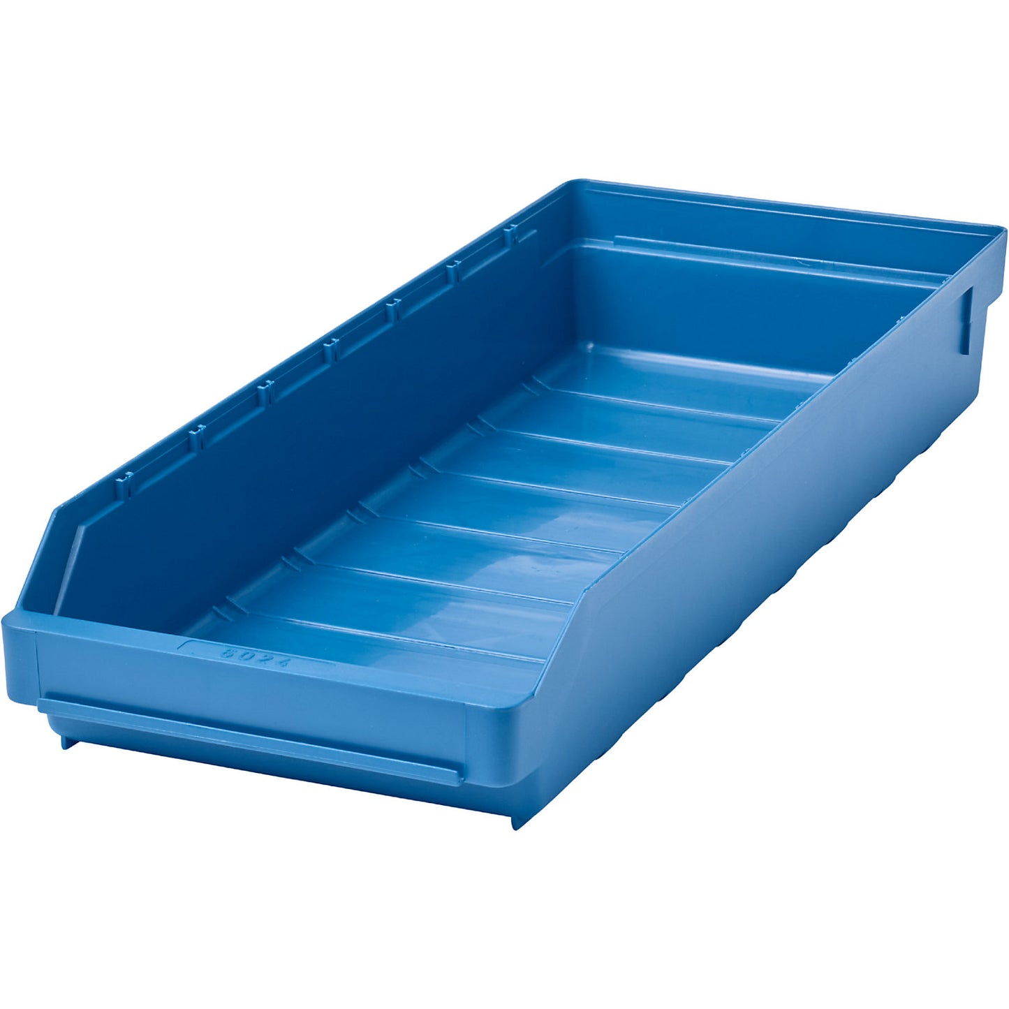 Shelf bin made of highly impact resistant polypropylene, blue, LxWxH 600 x 240 x 95 mm, pack of 15.