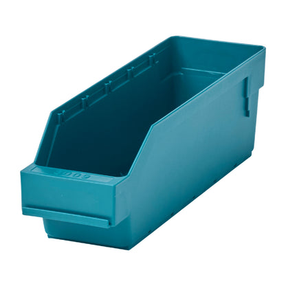 Shelf bin made of highly impact resistant polypropylene, green, LxWxH 300 x 90 x 95 mm, pack of 40.