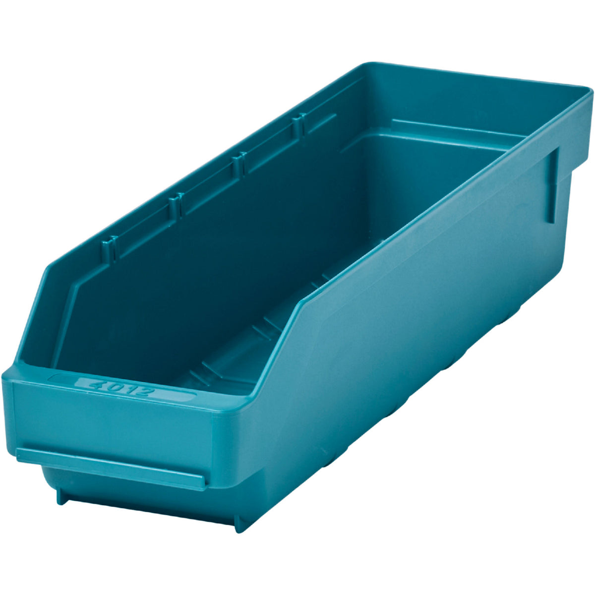 Shelf bin made of highly impact resistant polypropylene, green, LxWxH 400 x 118 x 95 mm, pack of 30.