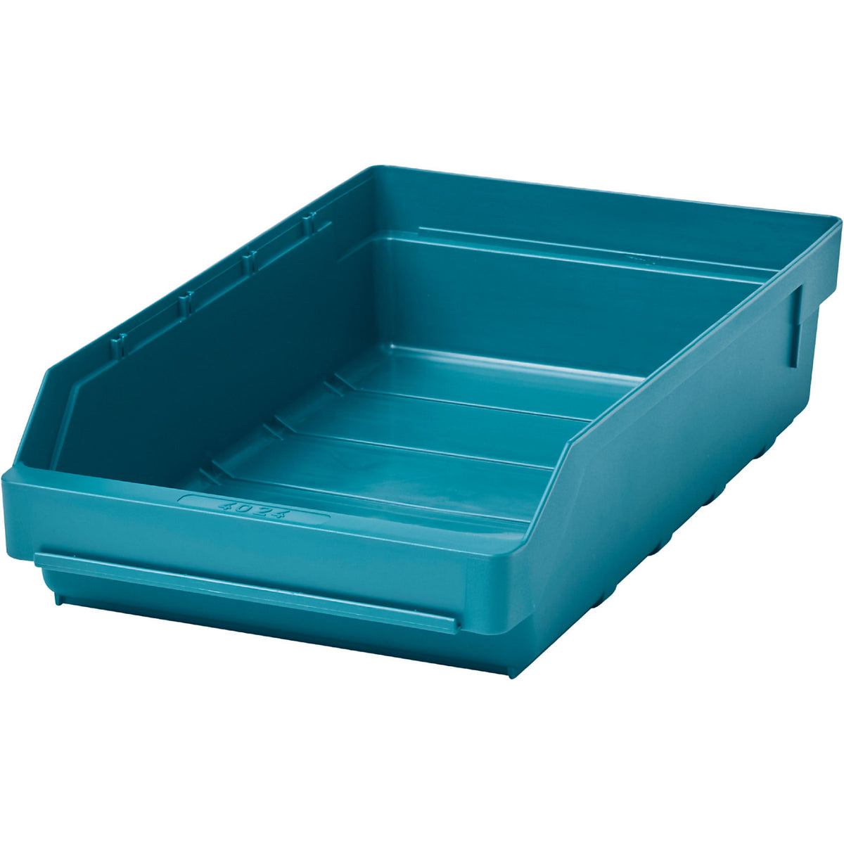 Shelf bin made of highly impact resistant polypropylene, green, LxWxH 400 x 240 x 95 mm, pack of 15.