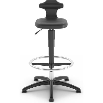 Operator's chair, ESD protected, height adjustment range 510 - 780 mm.