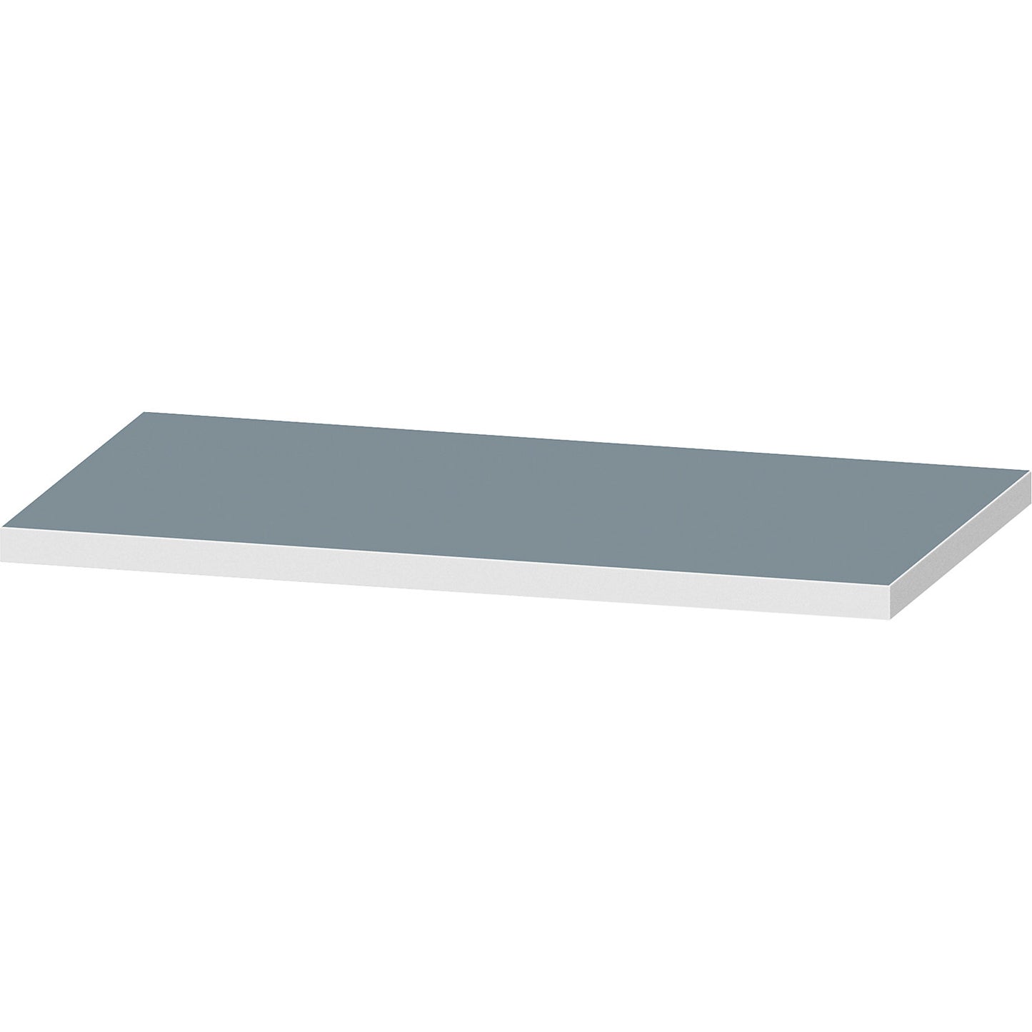 Worktop for workbench, worktop with universal cover, width 1270 mm, thickness 50 mm.