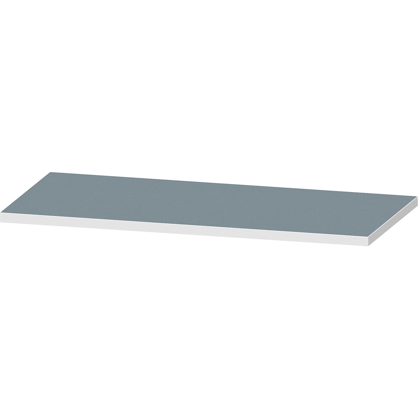 Worktop for workbench, worktop with universal cover, width 1500 mm, thickness 40 mm.