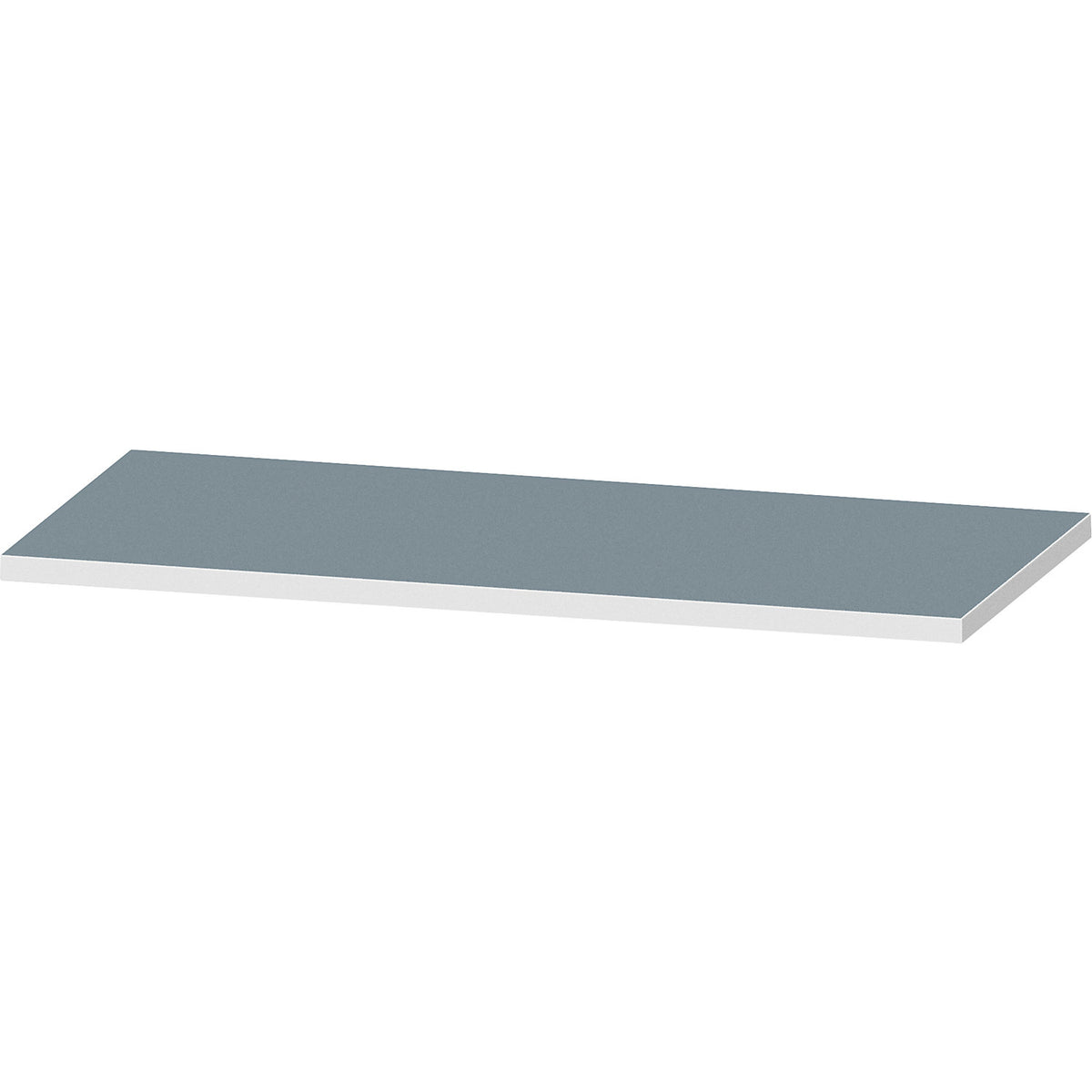 Worktop for workbench, worktop with universal cover, width 1500 mm, thickness 40 mm.