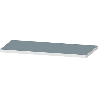 Worktop for workbench, worktop with universal cover, width 1500 mm, thickness 50 mm.